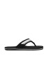 Tommy Hilfiger Flip flop Corporate Hilfiger Beach Sandal FM0FM03380 Negru - Pled.ro