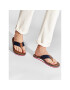 Tommy Hilfiger Flip flop Elevated Leather Beach Sandal FM0FM03980 Bleumarin - Pled.ro