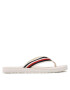 Tommy Hilfiger Flip flop Essential Comfort FW0FW07147 Écru - Pled.ro