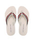 Tommy Hilfiger Flip flop Essential Comfort FW0FW07147 Écru - Pled.ro