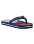 Tommy Hilfiger Flip flop Flag Print Flip Flop T3B0-30984-0058 M Bleumarin - Pled.ro