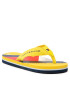 Tommy Hilfiger Flip flop Flag Print Flip Flop T3B8-32267-0058 M Galben - Pled.ro