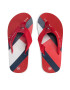 Tommy Hilfiger Flip flop Flag Print Flip Flop T3B8-32267-0058 M Roșu - Pled.ro