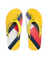 Tommy Hilfiger Flip flop Flag Print Flip Flop T3B8-32267-0058 S Galben - Pled.ro