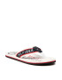 Tommy Hilfiger Flip flop Hilfiger Maritime Beach Sandal FM0FM03385 Alb - Pled.ro