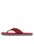 Tommy Hilfiger Flip flop Im Bold Hilfiger Beach Sandal FM0FM04864 Roșu - Pled.ro