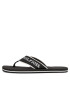 Tommy Hilfiger Flip flop Im Mono Hilfiger Beach Sandal FM0FM04862 Negru - Pled.ro