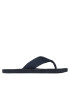 Tommy Hilfiger Flip flop Leather Beach FM0FM04548 Bleumarin - Pled.ro