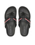 Tommy Hilfiger Flip flop Leather Toe Post Sandal FM0FM04460 Negru - Pled.ro