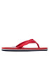 Tommy Hilfiger Flip flop Logo Print Flip Flop T3A8-32190-0058 S Roșu - Pled.ro