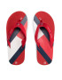 Tommy Hilfiger Flip flop Logo Print Flip Flop T3A8-32190-0058 S Roșu - Pled.ro