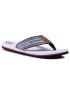 Tommy Hilfiger Flip flop Logo Tape Beach Sandal FM0FM02875 Alb - Pled.ro