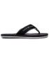 Tommy Hilfiger Flip flop Massage Footbed Beach Sandal FM0FM03386 Negru - Pled.ro