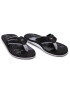 Tommy Hilfiger Flip flop Massage Footbed Beach Sandal FM0FM03386 Negru - Pled.ro