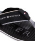 Tommy Hilfiger Flip flop Massage Footbed Beach Sandal FM0FM03386 Negru - Pled.ro