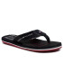 Tommy Hilfiger Flip flop Massage Footbed Th Beach Sandal FM0FM02695 Bleumarin - Pled.ro