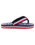 Tommy Hilfiger Flip flop Maxi Lettering Print Flip Flop T3B0-30753-0058 M Bleumarin - Pled.ro