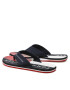 Tommy Hilfiger Flip flop Palm Print Beach Sandal FM0FM03644 Bleumarin - Pled.ro