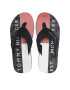 Tommy Hilfiger Flip flop Palm Print Beach Sandal FM0FM03644 Bleumarin - Pled.ro