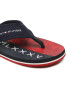 Tommy Hilfiger Flip flop Palm Print Beach Sandal FM0FM03644 Bleumarin - Pled.ro