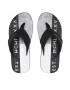 Tommy Hilfiger Flip flop Palm Print Beach Sandal FM0FM03644 Negru - Pled.ro