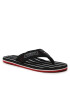 Tommy Hilfiger Flip flop Patch Hilfiger Beach Sandal FM0FM04470 Negru - Pled.ro