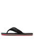 Tommy Hilfiger Flip flop Patch Hilfiger Beach Sandal FM0FM04470 Negru - Pled.ro