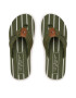 Tommy Hilfiger Flip flop Patch Hilfiger Beach Sandal FM0FM04470 Verde - Pled.ro