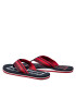 Tommy Hilfiger Flip flop Strips Hilfiger Beach Sandal FM0FM04066 Roșu - Pled.ro