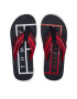 Tommy Hilfiger Flip flop Strips Hilfiger Beach Sandal FM0FM04066 Roșu - Pled.ro