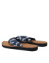 Tommy Hilfiger Flip flop Th Elevated Beach Sandal Print FW0FW07164 Bleumarin - Pled.ro