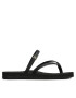 Tommy Hilfiger Flip flop Th Monogram Strap Sandal FW0FW07146 Negru - Pled.ro