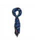 Tommy Hilfiger Fular Fresh Aop Modal Scarf AW0AW10840 Bleumarin - Pled.ro