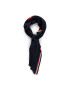 Tommy Hilfiger Fular Selvedge Scarf AM0AM07886 Bleumarin - Pled.ro