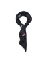 Tommy Hilfiger Fular Selvedge Scarf AM0AM07886 Negru - Pled.ro