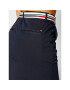 Tommy Hilfiger Fustă mini Chino WW0WW34702 Bleumarin Regular Fit - Pled.ro