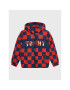 Tommy Hilfiger Geacă din puf Checker Board KB0KB07814 D Bleumarin Regular Fit - Pled.ro