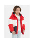 Tommy Hilfiger Geacă din puf Essential Colorblock KB0KB08559 S Roșu Regular Fit - Pled.ro