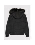 Tommy Hilfiger Geacă din puf Tonal Fur KG0KG05970 D Negru Regular Fit - Pled.ro