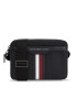 Tommy Hilfiger Geantă crossover Th Coated Canvas Camera Bag AM0AM11535 Negru - Pled.ro