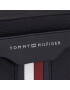 Tommy Hilfiger Geantă crossover Th Coated Canvas Camera Bag AM0AM11535 Negru - Pled.ro