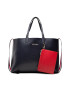 Tommy Hilfiger Geantă Iconic Tommy Tote AW0AW10932 Bleumarin - Pled.ro