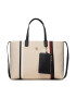 Tommy Hilfiger Geantă Iconic Tommy Tote Corp AW0AW15157 Bej - Pled.ro