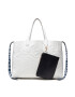 Tommy Hilfiger Geantă Iconic Tommy Tote Mono AW0AW11072 Alb - Pled.ro