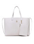 Tommy Hilfiger Geantă Iconic Tommy Tote Solid AW0AW14182 Bej - Pled.ro