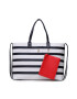 Tommy Hilfiger Geantă Iconic Tommy Tote Stripes AW0AW14762 Alb - Pled.ro