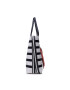 Tommy Hilfiger Geantă Iconic Tommy Tote Stripes AW0AW14762 Alb - Pled.ro