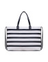 Tommy Hilfiger Geantă Iconic Tommy Tote Stripes AW0AW14762 Alb - Pled.ro