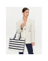 Tommy Hilfiger Geantă Iconic Tommy Tote Stripes AW0AW14762 Alb - Pled.ro