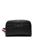 Tommy Hilfiger Geantă pentru cosmetice Casual Pu Washbag AM0AM08634 Negru - Pled.ro